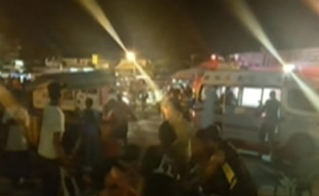 זירת הפיצוץ בעיר דאבאו (צילום: CNN)