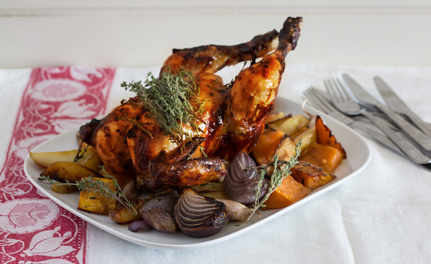 עוף צלוי - מוכן