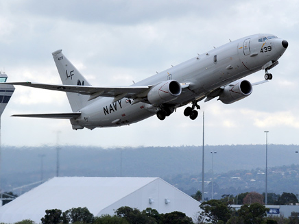 מטוס הריגול האמריקני P8 Poseidon (צילום: רויטרס)