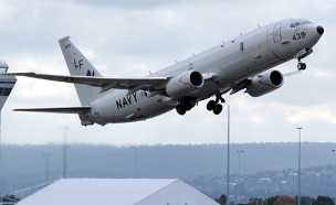 מטוס הריגול האמריקני P8 Poseidon (צילום: רויטרס)