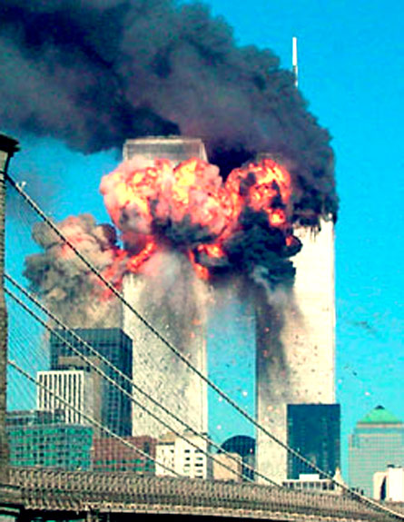 אסון התאומים, 11 בספטמבר (צילום: חדשות 2)