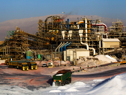 מפעל כימיקלים לישראל (צילום: רויטרס)