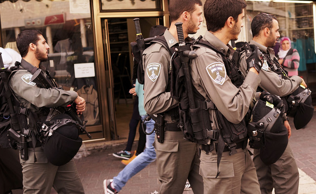 שוטרים בירושלים (צילום: Spencer Platt, GettyImages IL)