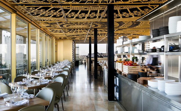 מסעדת הרברט סמואל, אדריכלים ברנוביץ קרוננברג (צילום: שירן כרמל)