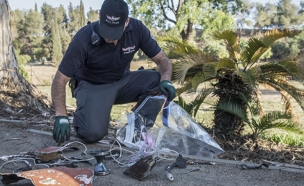 זירת נפילה בגולן, ארכיון (צילום: פלאש 90, באסל אווידאת)