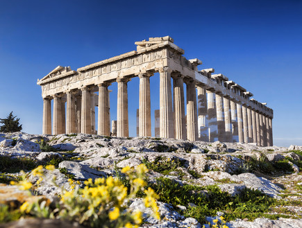 הפרתנון ביוון (צילום: Samot, Shutterstock)