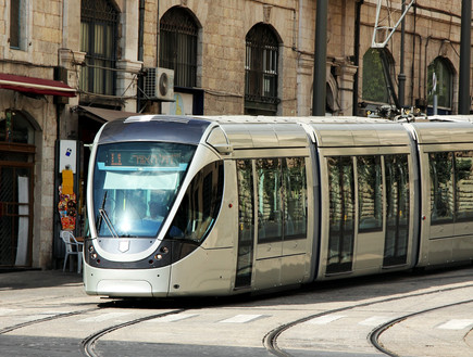 הרכבת הקלה בירושלים (צילום: Shutterstock)