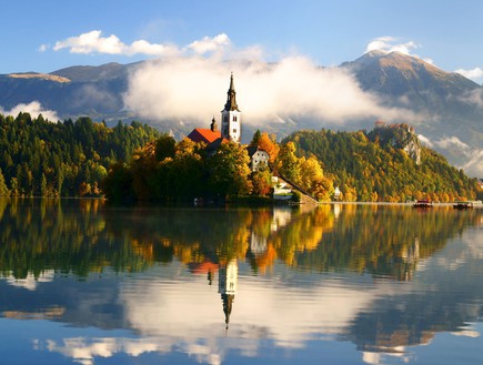 אגם בלד, סלובניה (צילום: לשכת התיירות של סלובניה)