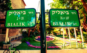 רחוב ביאליק רמת גן  (צילום: עופר חן)