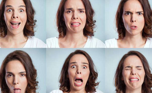 פרצופים של אישה (צילום: Shutterstock)