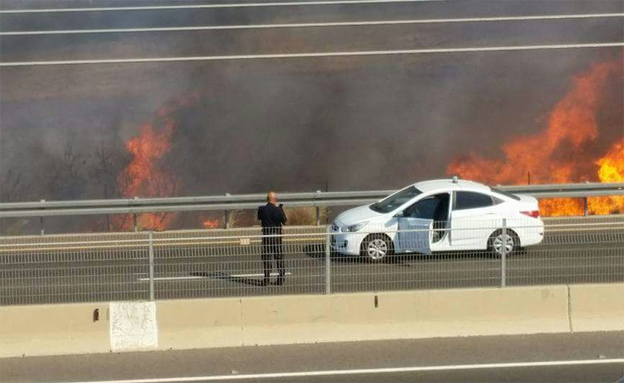 הכביש נפתח לתנועה