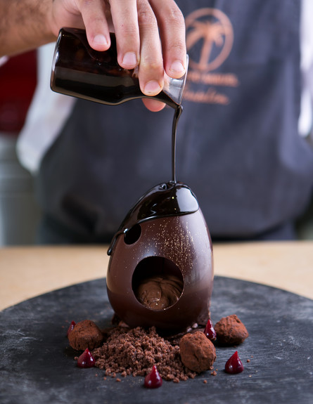 הרברט סמואל ירושלים - ביצת שוקולד (צילום: שירן כרמל, mako אוכל)