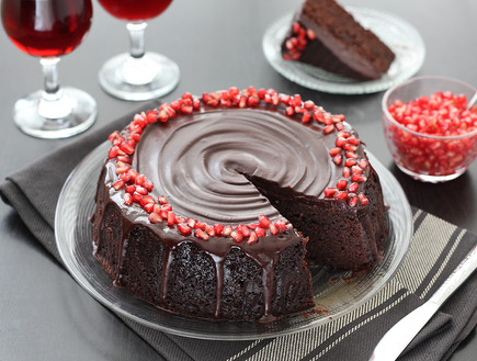עוגת שוקולד דבש (צילום: ענבל לביא, mako אוכל)