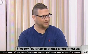 רועי עידן באולפן הבוקר של קשת