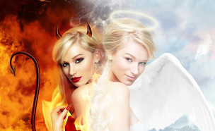 מלאך או שטן (צילום: Shutterstock, מעריב לנוער)