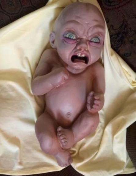 תינוק מטריד (צילום: צילום מסך מקור MAKO)
