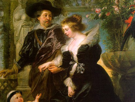 Rubens with Hélène Fourment and their son (איור: Peter Paul Rubens)