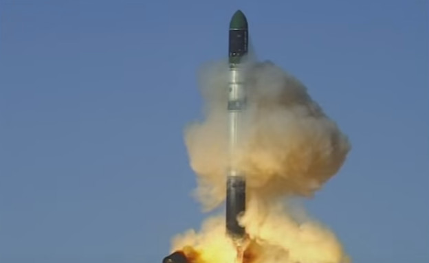 הטיל הרוסי החדש (צילום: youtube/lsirGHOSTl)