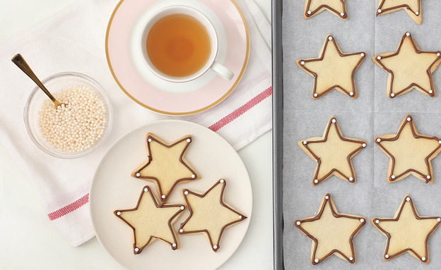 כוכבי שקדים ונוטלה