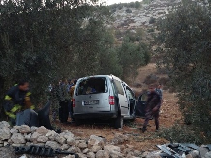 תאונה קשה בעתניאל. (ארכיון) (צילום: דוברות כב