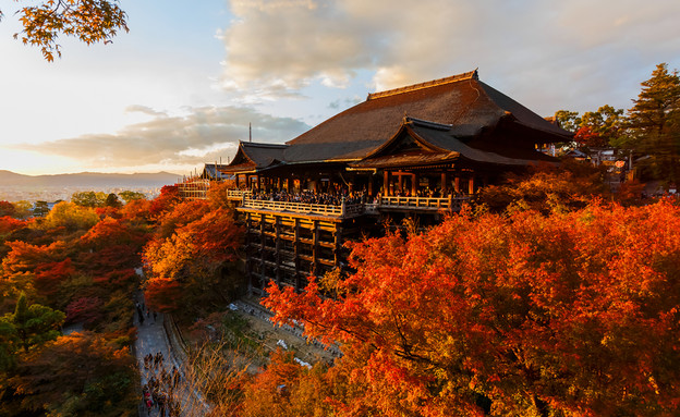 סתיו בקיוטו, יפן (צילום: cowardlion, Shutterstock)