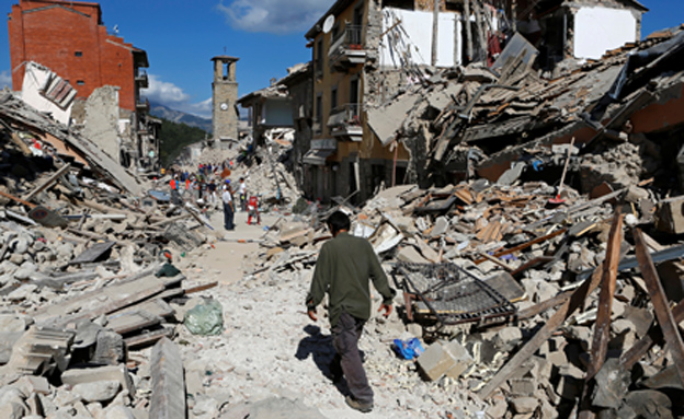איטליה רועדת - היסטוריה של הרס (צילום: רויטרס)