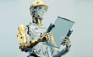 רובוט עובד במקום בן אדם (צילום: Ociacia, shutterstock)