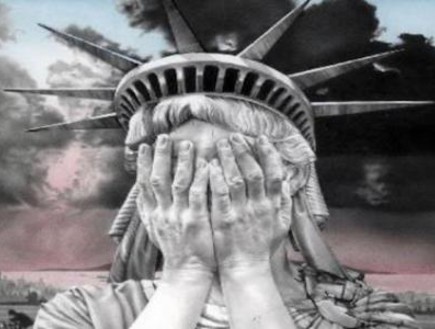 פסל החירות בוכה