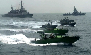 ספינות של חיל הים במבצע השתלטות (צילום: דובר צה"ל)
