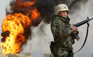 חייל אש אילוסטרציה (צילום: Mario Tama, GettyImages IL)