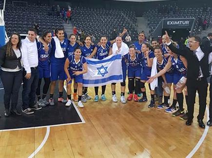 נבחרת ישראל עם רגל וחצי בטורניר הגמר של אליפות אירופה (ionut buhar (צילום: ספורט 5)