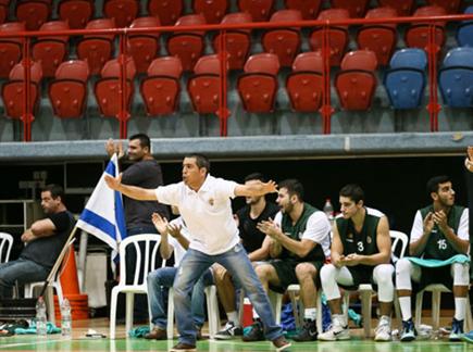 ברק דמיציאן. כפ"ס תשיג ניצחון שישי? (איגוד הכדורסל) (צילום: ספורט 5)