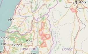 אתר בינלאומי חושף מפות של בסיסי צה"ל (צילום: מתוך חי בלילה, שידורי קשת)