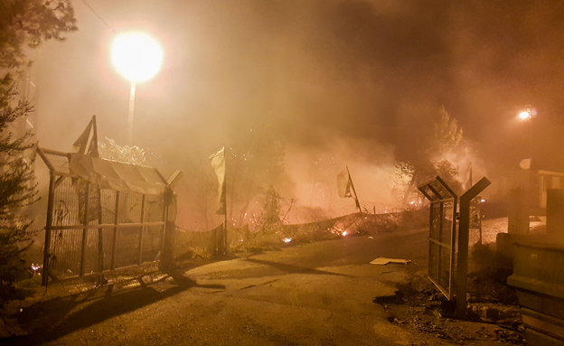220 שריפות ביממה (צילום: Ehud Amiton/TPS)