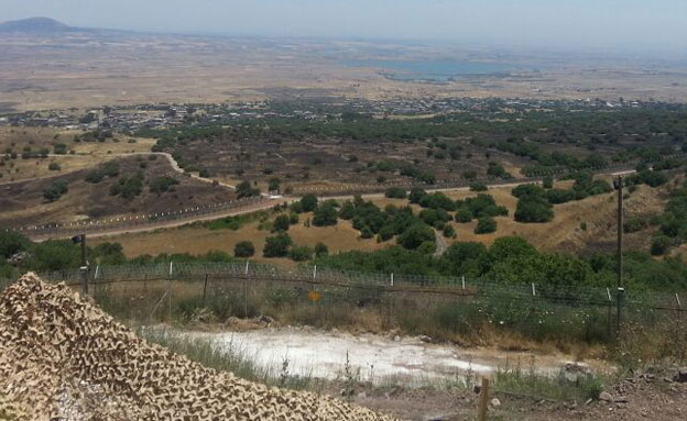 גבול סוריה (צילום: חדשות 2)