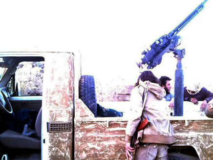 לוחמי ארגון המשתייך לדאע"ש ליד גבול סוריה