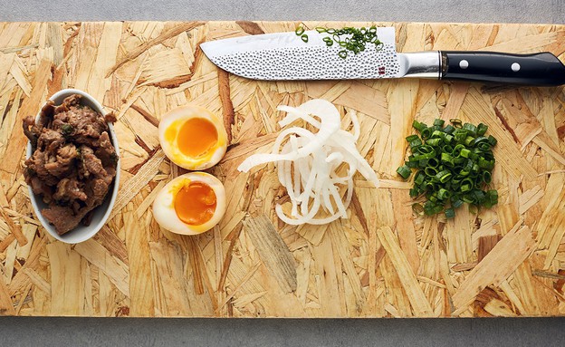 הראמן של דייגו סאן - הרכבת המנה