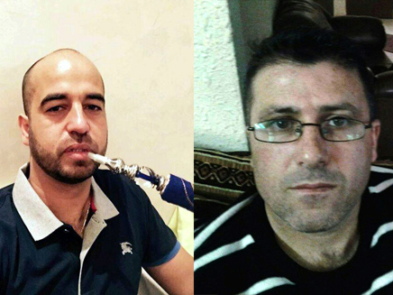 מימין: עימאד אבו רוקון ויוסף סבאח קשוע