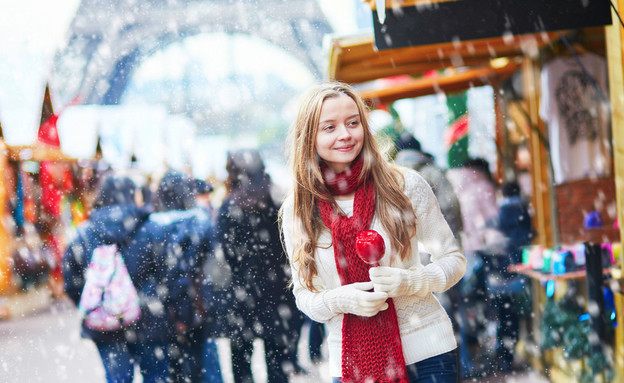 פריז בחורף (צילום: Ekaterina Pokrovsky, Shutterstock)