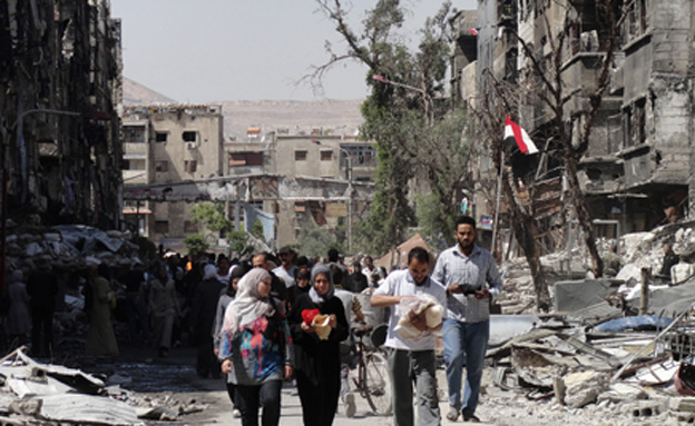 על הסוגיה הסורית: "לשים את אסד במקומו" (צילום: רויטרס)