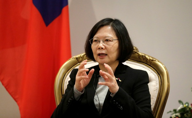 נשיאת טייוואן, צאי אינג-וון (צילום: ריוטרס)