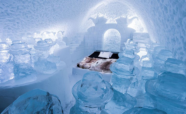 מלון קרח ICEHOTEL (צילום: assaf kliger, ICEHOTEL)