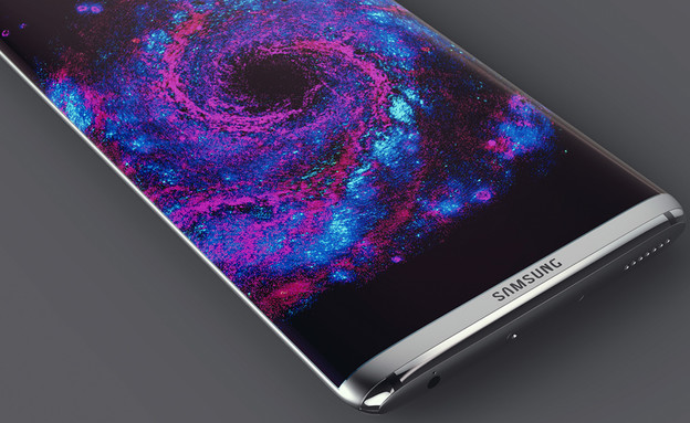 רעיון לעיצוב גלקסי S8 של סמסונג (צילום: Steel Drake, Behance)