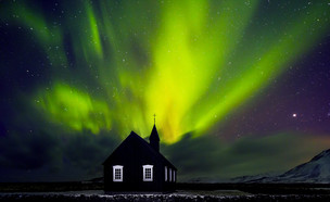 זוהר הקוטב הדרומי (צילום: Anna Om, Shutterstock)
