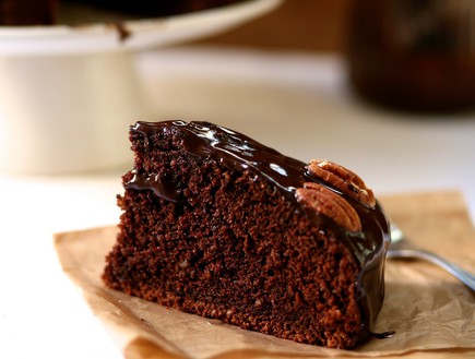 עוגת שוקולד, קפה ופקאן
