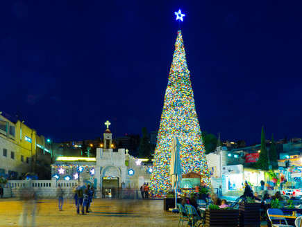 חג מולד בנצרת (צילום: RnDmS, Shutterstock)