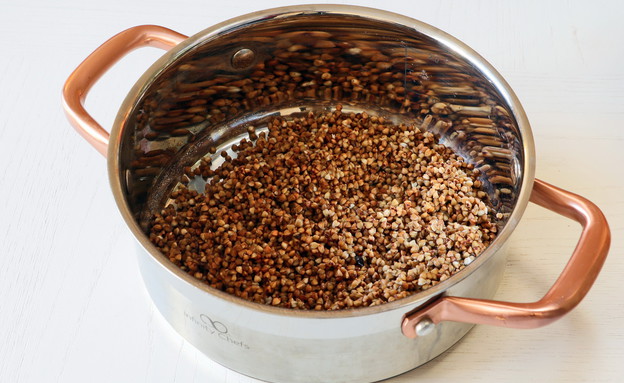 כוסמת - שלב הטיגון