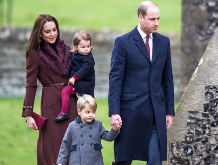 משפחת המלוכה (צילום: dailymail)