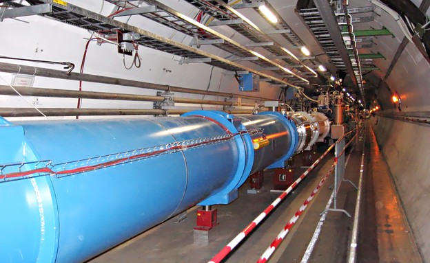 מאיץ החלקיקים (צילום: CERN)