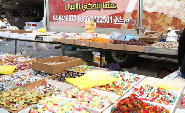 שוק תרשיחא ממתקים (צילום: ג'רמי יפה, mako אוכל)